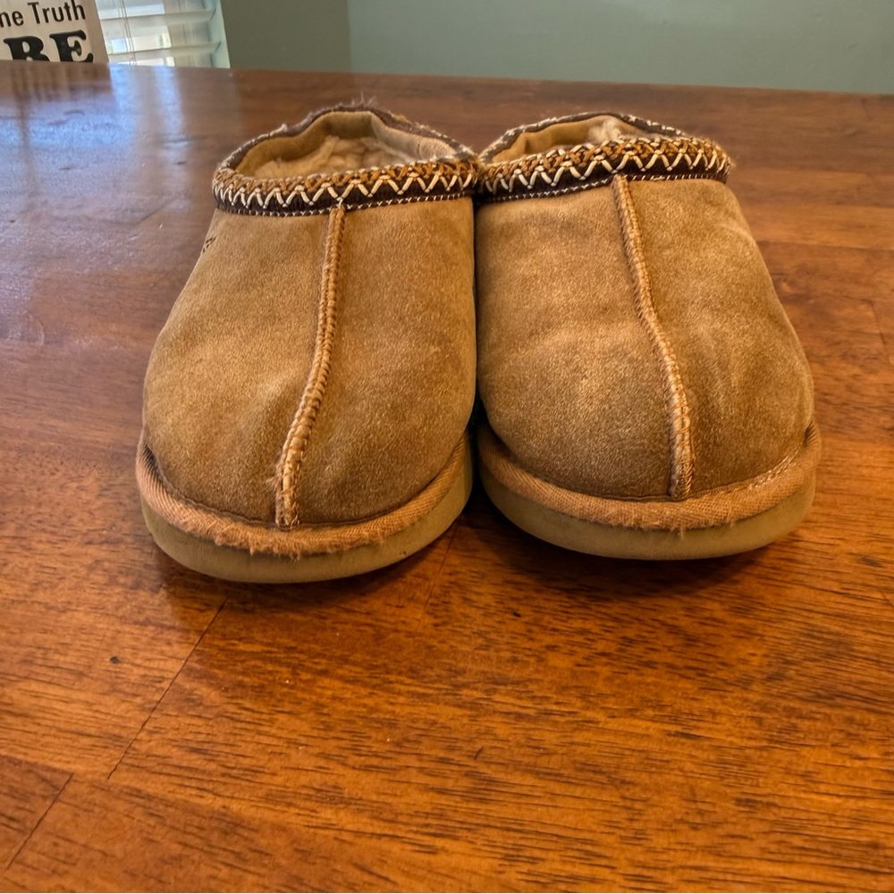 UGG Tasmin II slipper chestnut Tan Suede Slip-On Shoes size 8 - Picture 5 of 14